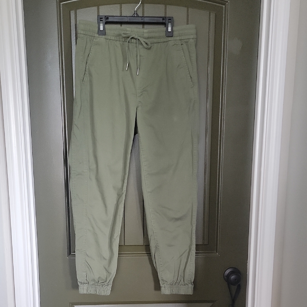 Women's Olive Green Jogger Pants